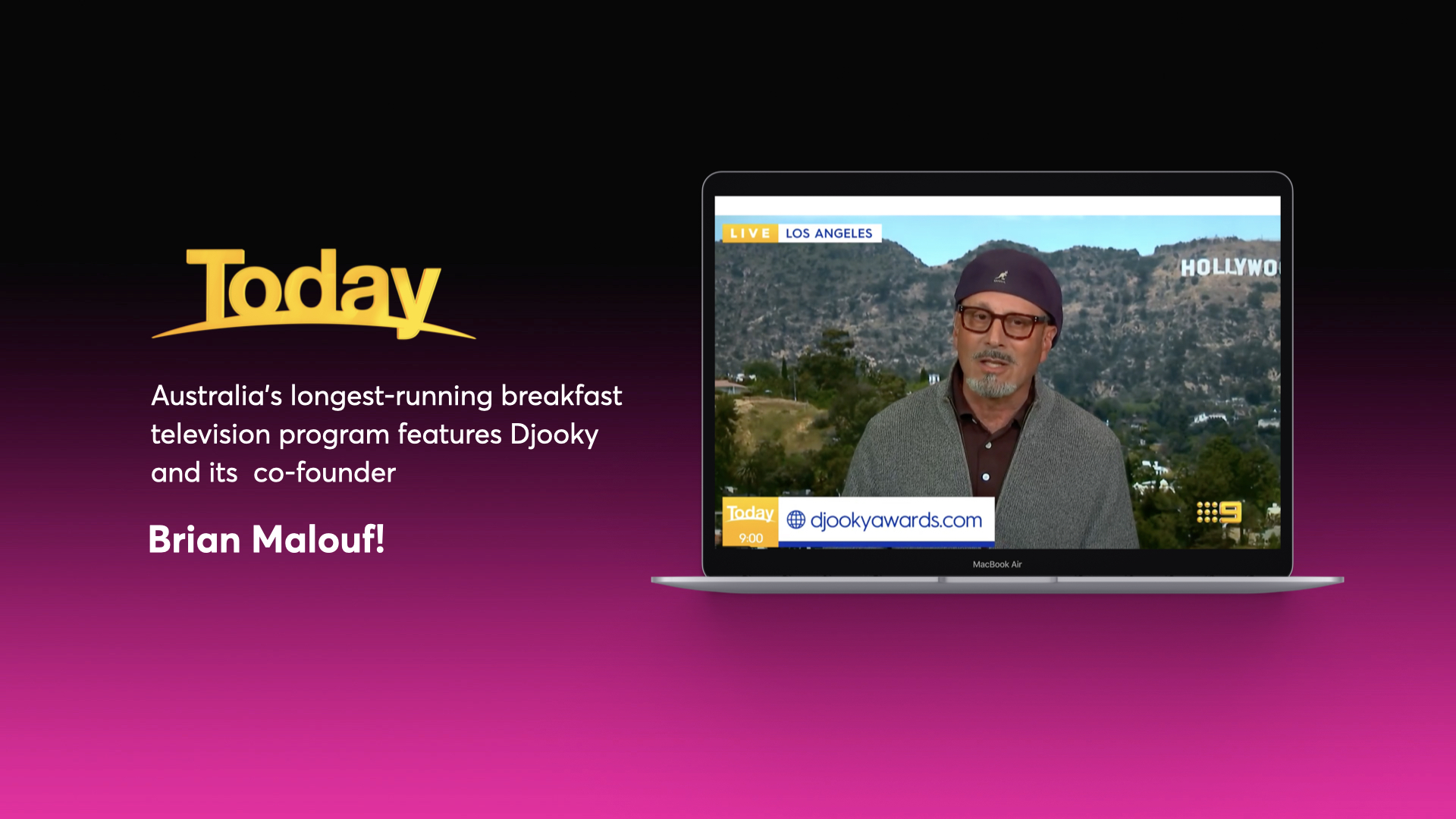 TODAY features Djooky and its co-founder Brian Malouf!