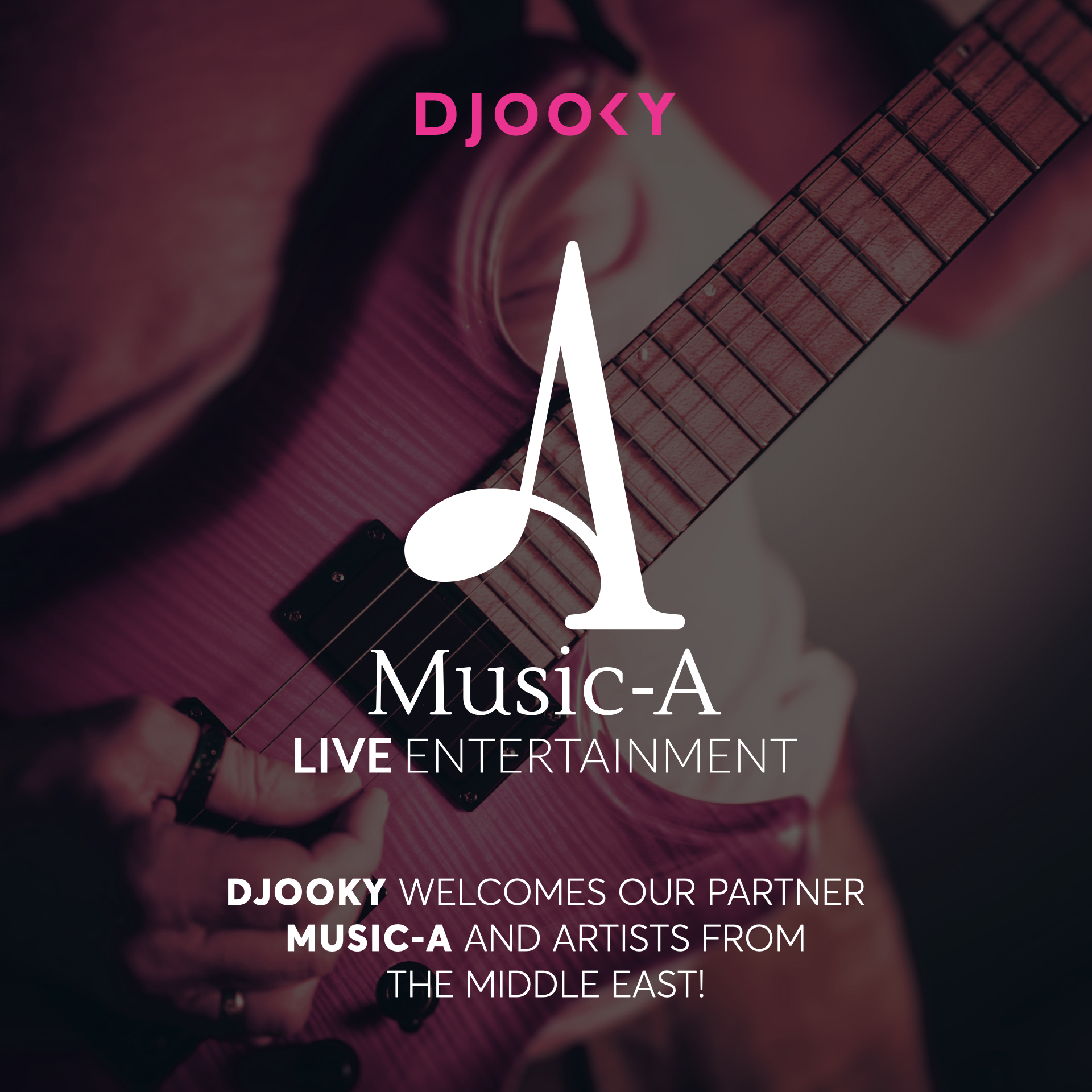 Djooky Partners with Music-A Platform From Lebanon